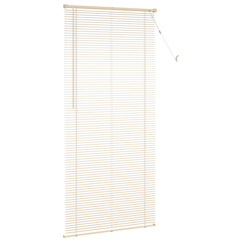 Żaluzja wenecka Jasnobrązowy ze wzorem 213 x 80 cm PVC