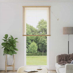 Żaluzja wenecka Jasnobrązowy ze wzorem 213 x 100 cm PVC
