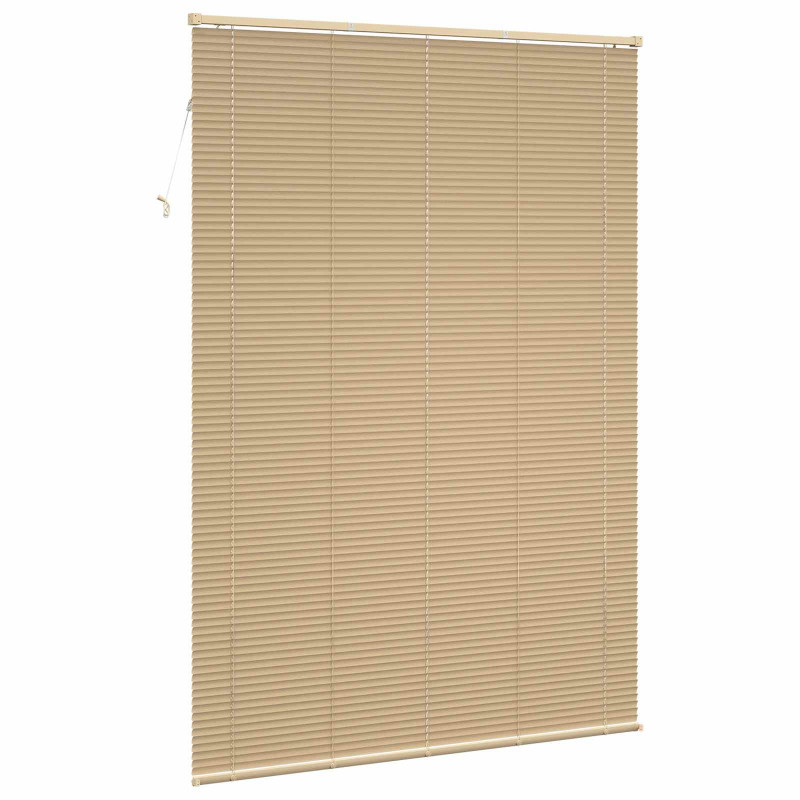 Żaluzja wenecka Jasnobrązowy ze wzorem 213 x 160 cm PVC