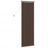 Żaluzja wenecka Ciemnobrązowy ze wzorem 150 x 50 cm PVC