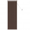 Żaluzja wenecka Ciemnobrązowy ze wzorem 150 x 60 cm PVC