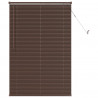 Żaluzja wenecka Ciemnobrązowy ze wzorem 150 x 90 cm PVC