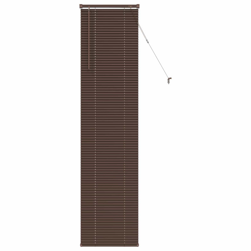 Żaluzja wenecka Ciemnobrązowy ze wzorem 213 x 40 cm PVC