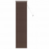 Żaluzja wenecka Ciemnobrązowy ze wzorem 213 x 50 cm PVC