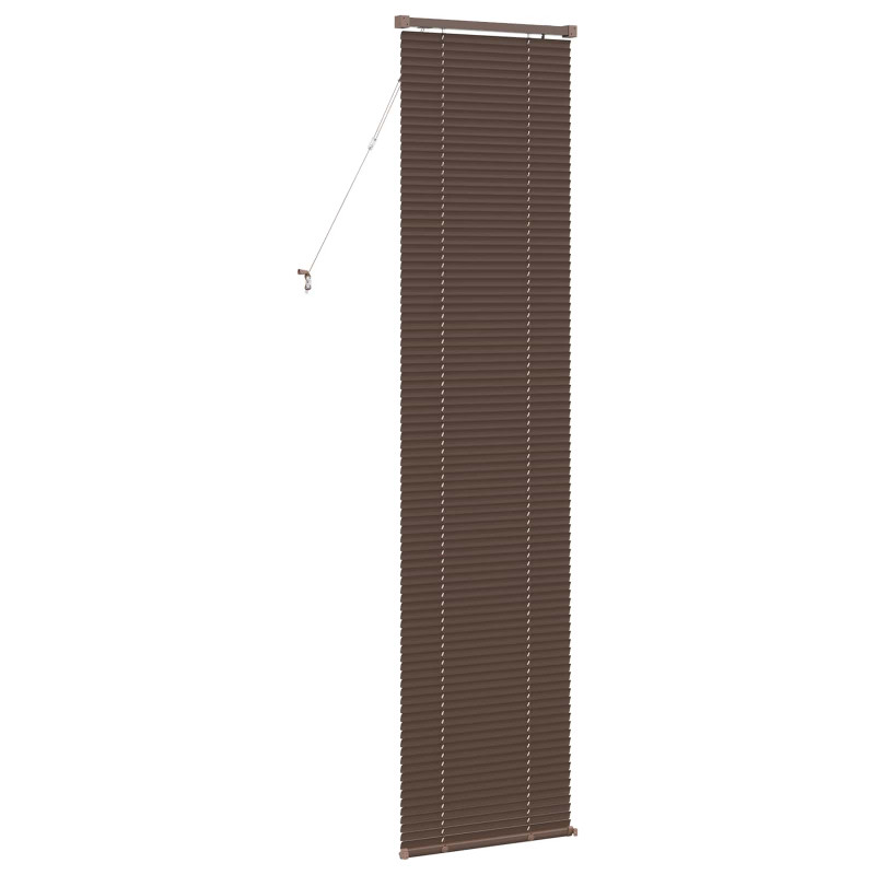 Żaluzja wenecka Ciemnobrązowy ze wzorem 213 x 60 cm PVC