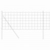 Ogrodzenie Euro Szary 0,4 x 50 m Żelazo pokryte PVC