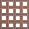 Krzesło Ogrodowe 2 pcs Brązowy 78 x 55,5 x 75,5 cm polirattan