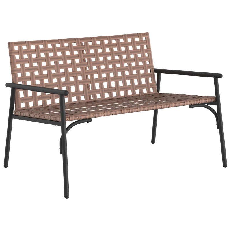 Krzesło Ogrodowe Brązowy 110,5 x 79 x 75,5 cm polirattan