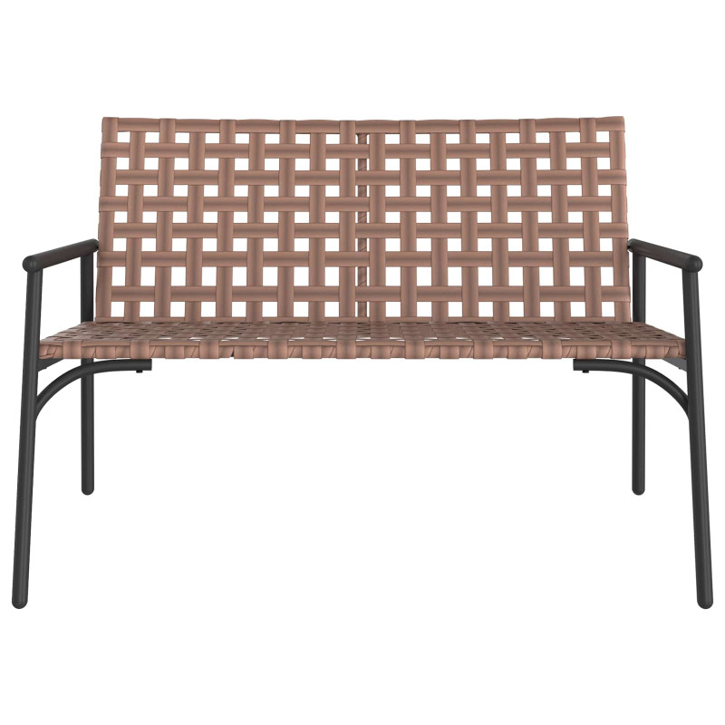 Krzesło Ogrodowe Brązowy 110,5 x 79 x 75,5 cm polirattan