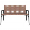 Krzesło Ogrodowe Brązowy 110,5 x 79 x 75,5 cm polirattan