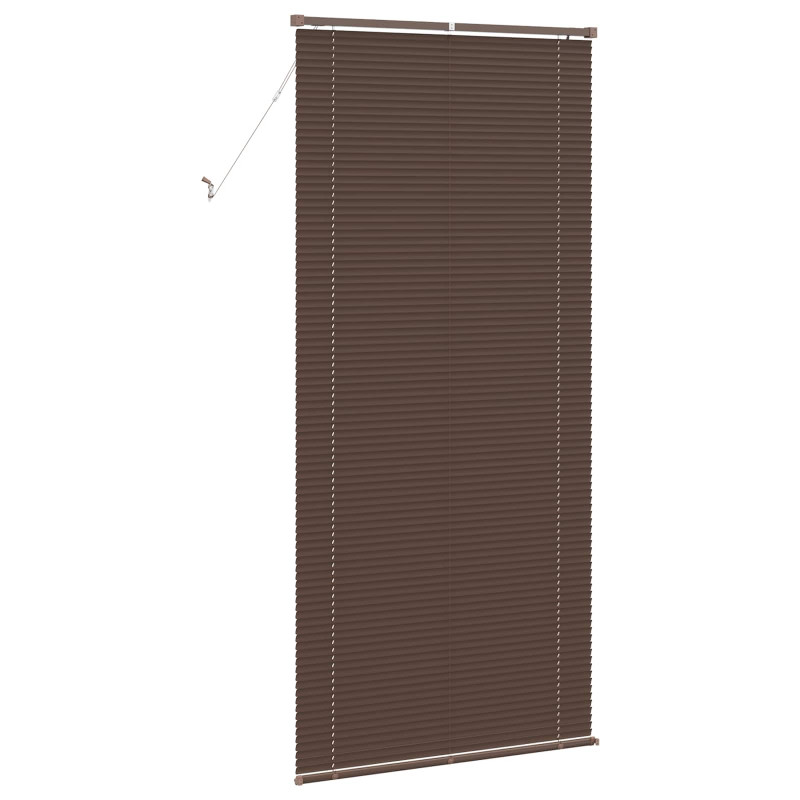 Żaluzja wenecka Ciemnobrązowy ze wzorem 213 x 100 cm PVC