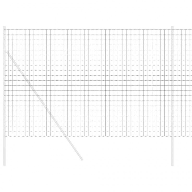 Ogrodzenie Euro Czarny 1,6 x 10 m Żelazo pokryte PVC