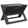 Grill na świeżym powietrzu Czarny 46 x 31 x 31 cm Stal