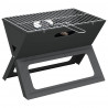 Grill na świeżym powietrzu Czarny 46 x 31 x 31 cm Stal