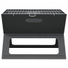 Grill na świeżym powietrzu Czarny 46 x 31 x 31 cm Stal