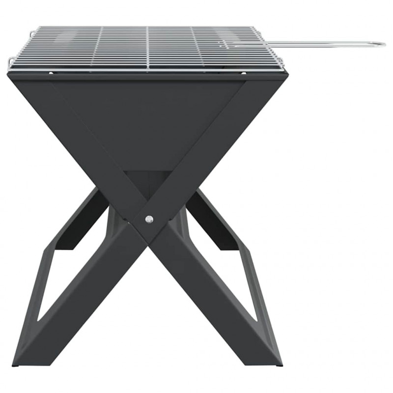 Grill na świeżym powietrzu Czarny 46 x 31 x 31 cm Stal