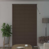 Żaluzja wenecka Ciemnobrązowy ze wzorem 213 x 140 cm PVC