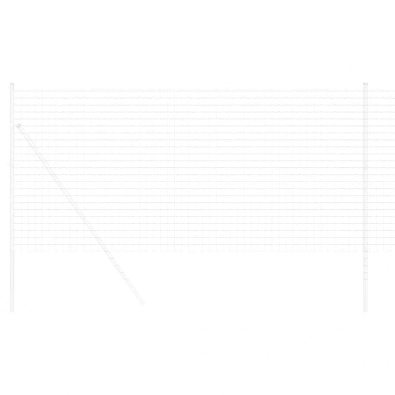 Ogrodzenie Euro 1,4 x 10 m Żelazo pokryte PVC