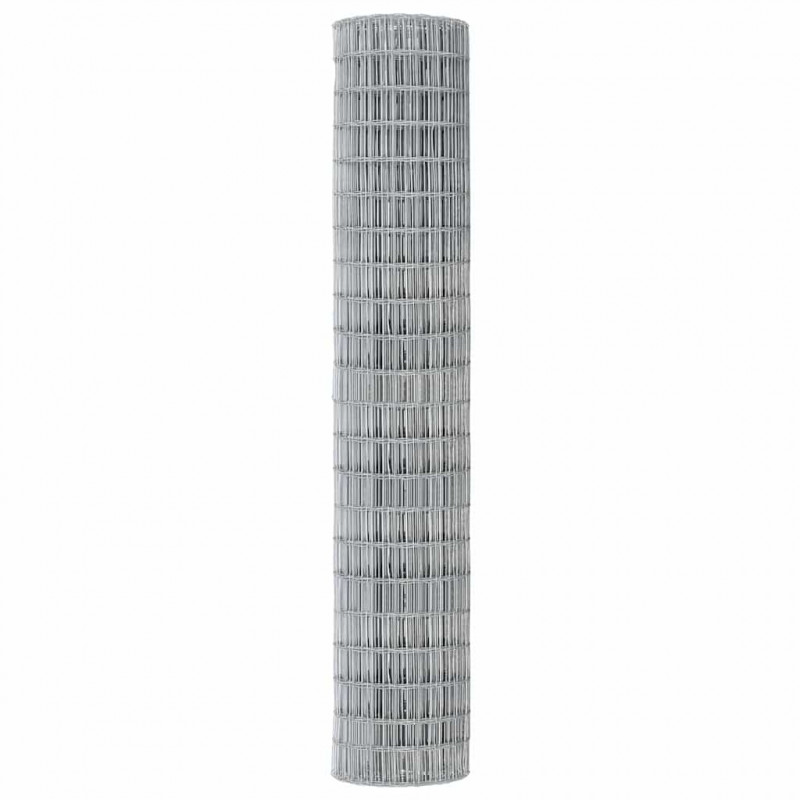 Ogrodzenie Euro 1,5 x 10 m Żelazo pokryte PVC