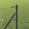 Słupek ogrodzeniowy. 7 pcs Szary Stal
