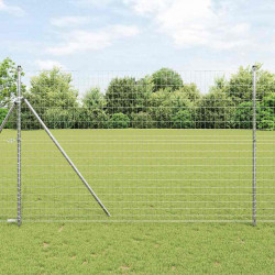 Ogrodzenie Euro 1,6 x 10 m Żelazo pokryte PVC