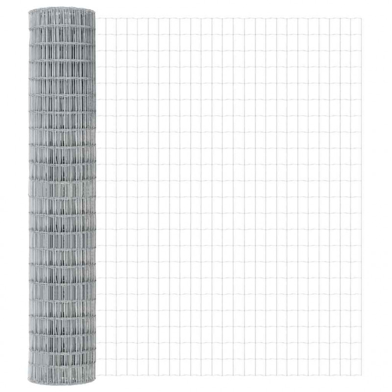 Ogrodzenie Euro 1,6 x 10 m Żelazo pokryte PVC