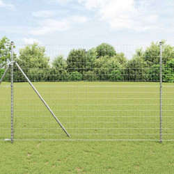 Ogrodzenie Euro 1,6 x 10 m Żelazo pokryte PVC