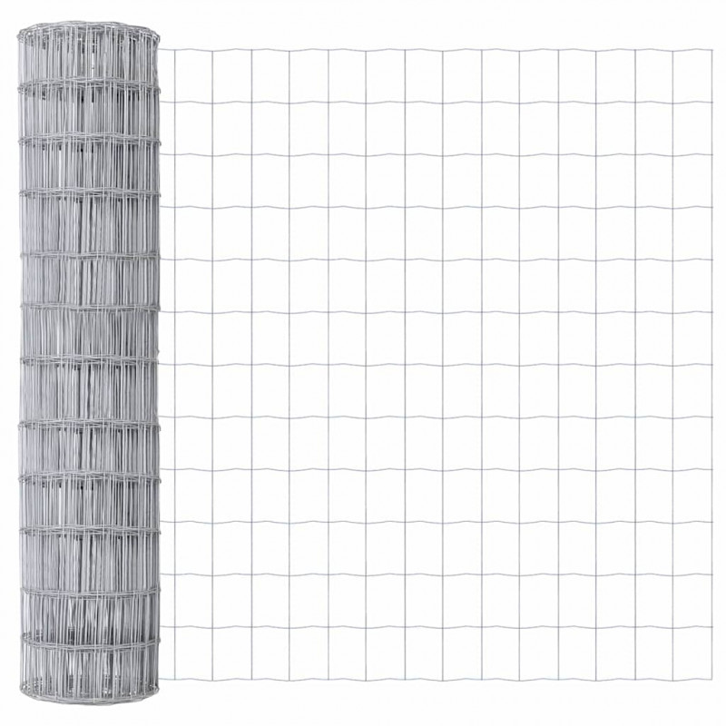 Ogrodzenie Euro 1,2 x 10 m Żelazo pokryte PVC