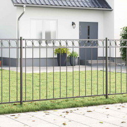 Element ogrodzenia Assen Szary 170 x 130 cm Stal
