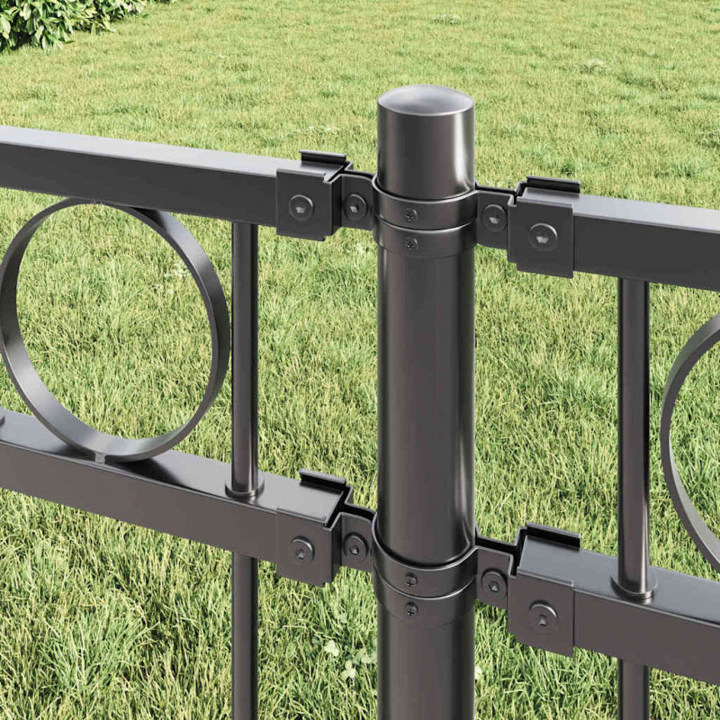 Element ogrodzenia Assen Szary 170 x 130 cm Stal