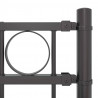 Element ogrodzenia Assen Szary 170 x 130 cm Stal