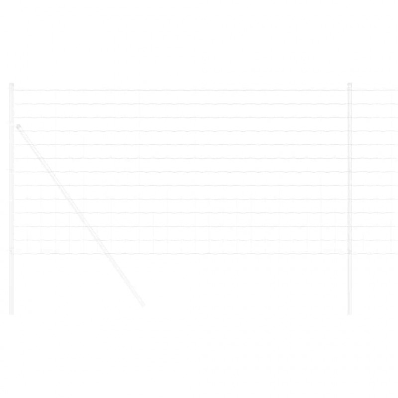 Ogrodzenie Euro 1,4 x 10 m Żelazo pokryte PVC