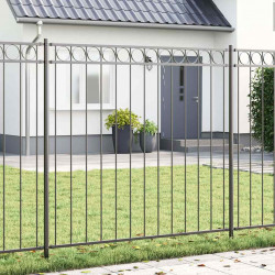 Element ogrodzenia Assen Szary 170 x 170 cm Stal