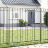 Element ogrodzenia Assen Szary 170 x 200 cm Stal
