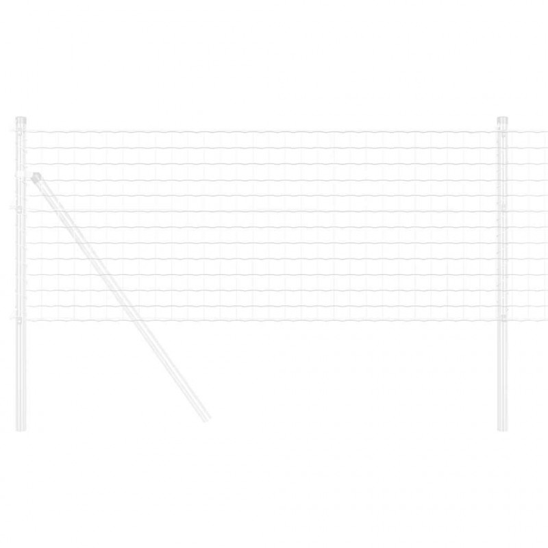 Ogrodzenie Euro 0,4 x 25 m Żelazo pokryte PVC