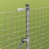 Słupek ogrodzeniowy. 13 pcs Srebrny Stal