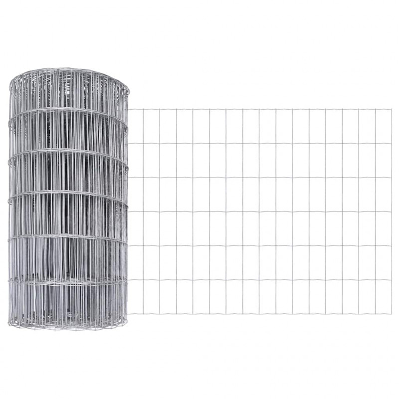 Ogrodzenie Euro 0,4 x 25 m Żelazo pokryte PVC