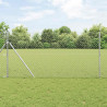Ogrodzenie łańcuchowe Srebrny 10 x 1,4 m Stal galwanizowana