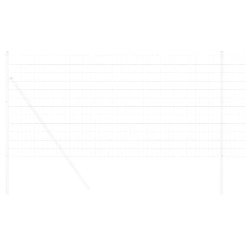 Ogrodzenie Euro 1,2 x 25 m Żelazo pokryte PVC
