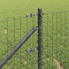 Słupek ogrodzeniowy. 13 pcs Szary Stal