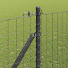 Słupek ogrodzeniowy. 7 pcs Szary Stal