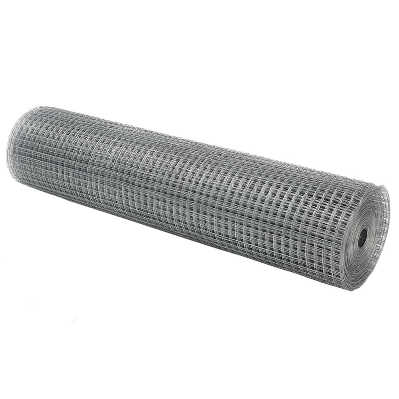 Spawana siatka ogrodzeniowa Srebrny 0.8 x 10 m