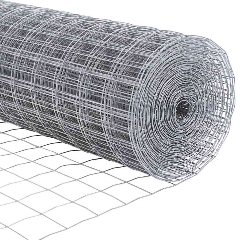 Ogrodzenie Euro 0,8 x 10 m Żelazo pokryte PVC