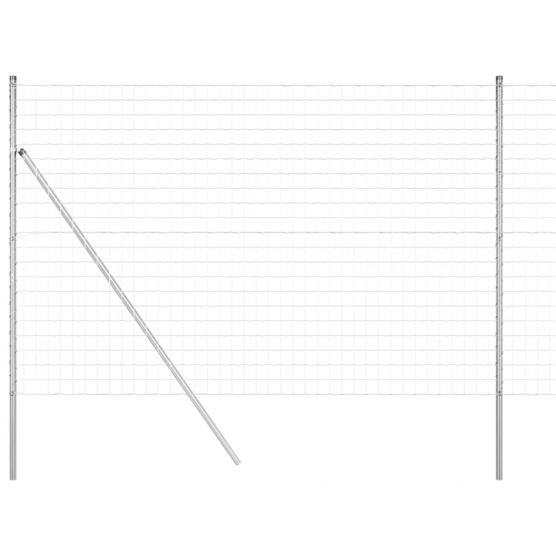 Ogrodzenie Euro 1,5 x 10 m Żelazo pokryte PVC