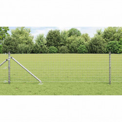 Słupek ogrodzeniowy. 13 pcs Srebrny Stal