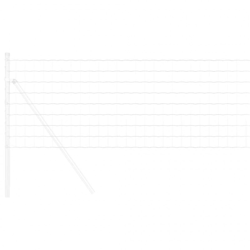 Ogrodzenie Euro 0,6 x 25 m Żelazo pokryte PVC