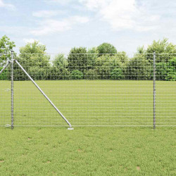 Słupek ogrodzeniowy. 13 pcs Srebrny Stal