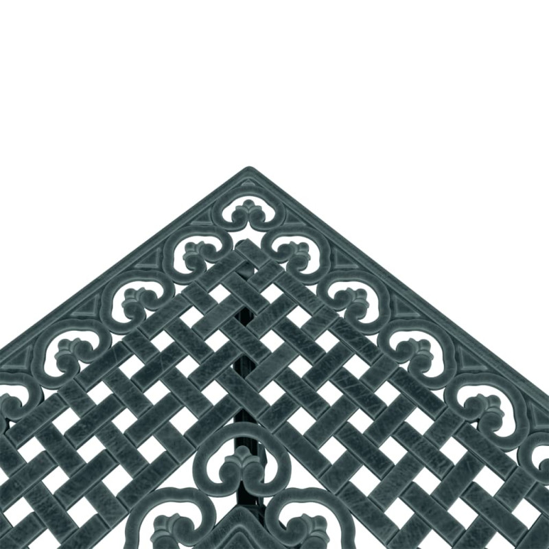 5-cz. zestaw mebli ogrodowych, zielony, odlewane aluminium