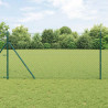 Ogrodzenie łańcuchowe Zielony 10 x 1,2 m Stal