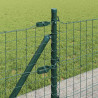 Słupek ogrodzeniowy. 7 pcs Zielony Stal